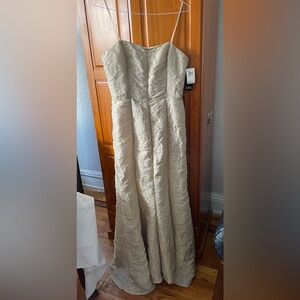 NWT Adrianna Papell gown sz 14 beautiful